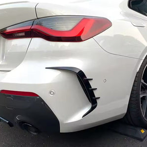 BMW 4 series G22/G23 (20+) Rear Canards - Nine Motorsport