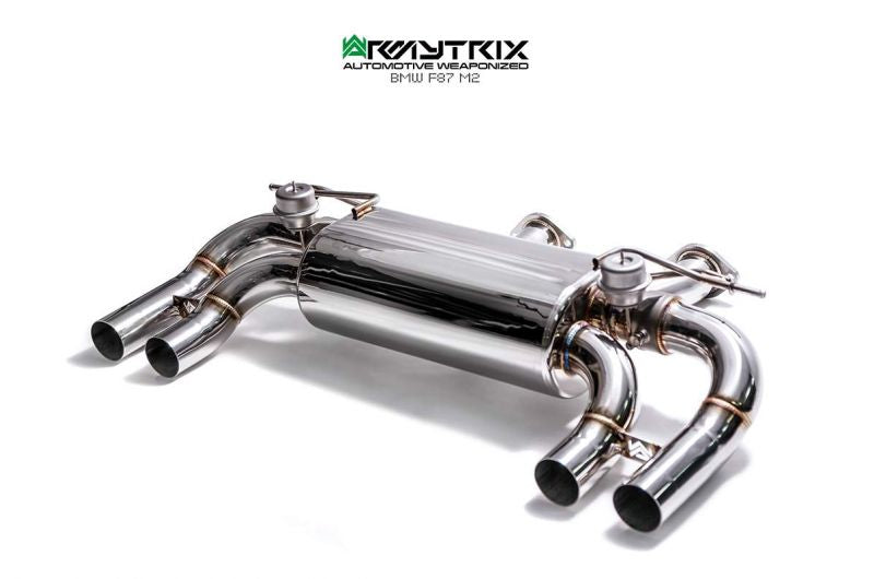 Armytrix Stainless Steel Valvetronic Cat Back Exhaust System BMW M2 Competition F87 19+