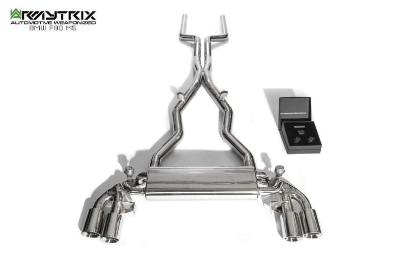 Armytrix Stainless Steel Valvetronic Cat Back Exhaust System BMW M5 F90 17+