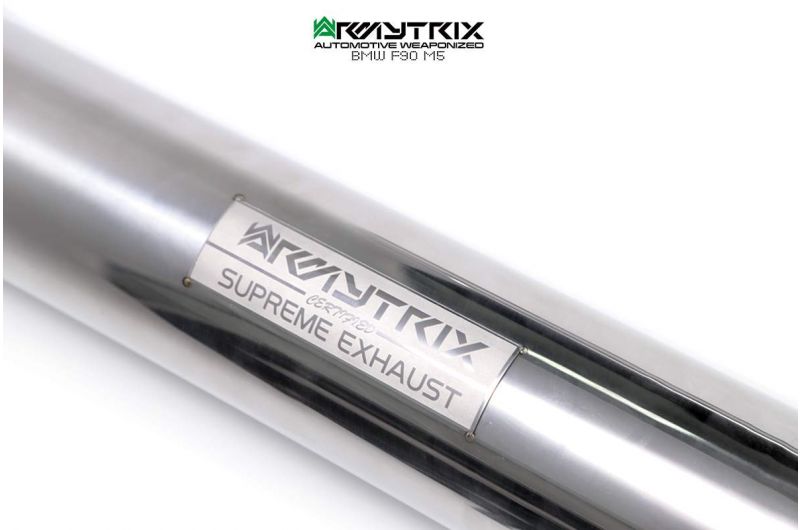Armytrix Stainless Steel Valvetronic Cat Back Exhaust System BMW M5 F90 17+