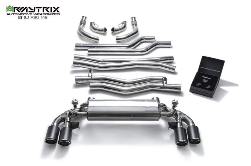 Armytrix Stainless Steel Valvetronic Cat Back Exhaust System BMW M5 F90 17+