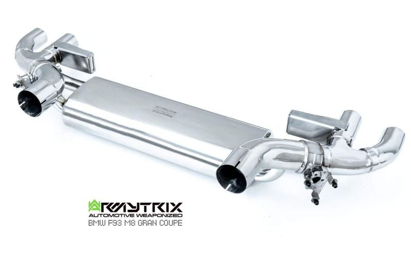 Armytrix Stainless Steel Valvetronic Cat Back Exhaust System BMW M8 F93 19+