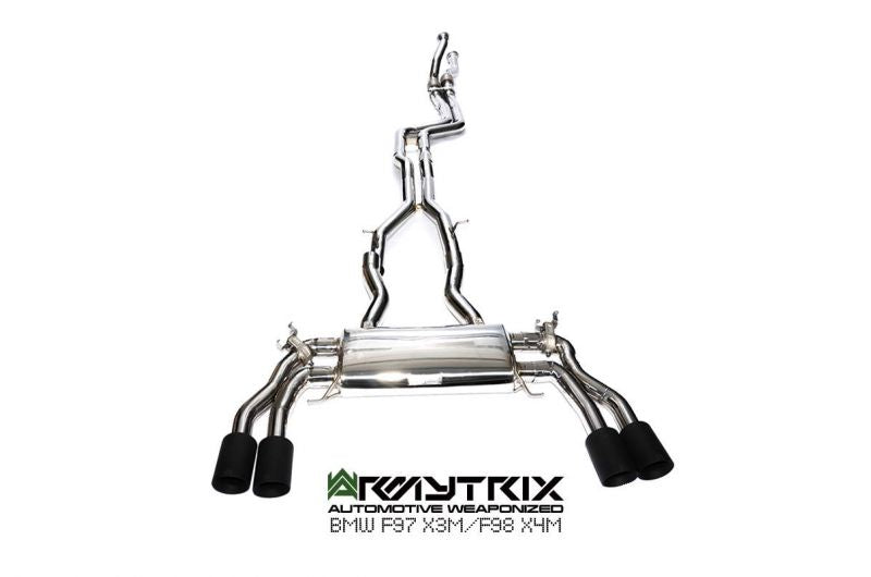Armytrix Stainless Steel Valvetronic Cat Back Exhaust System BMW X3M F97/X4M F98 19+