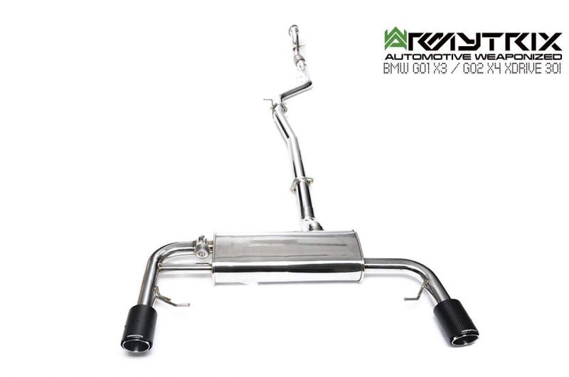 Armytrix Stainless Steel Valvetronic Cat Back Exhaust System BMW X3 G01/X4 G02 20i/30i 19+