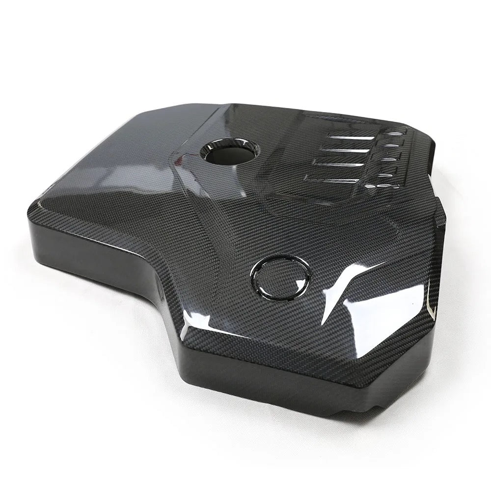 BMW G20 G21 G22 G30 G42 G01 G02 G29 F22 F30 F32 F44 Carbon Fibre Engine Cover - Nine Motorsport