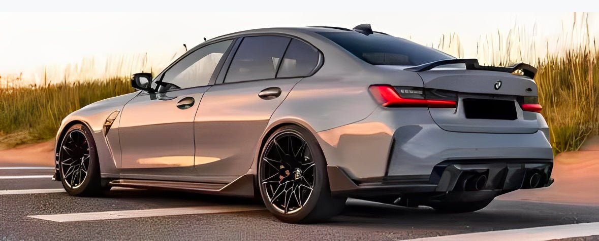 BMW G20 / G80 V Style Carbon Fibre Rear Spoiler - Nine Motorsport