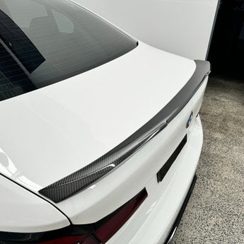 BMW G30 F90 M5 CS Style Carbon Fibre Rear Spoiler (17 - 24) - Nine Motorsport