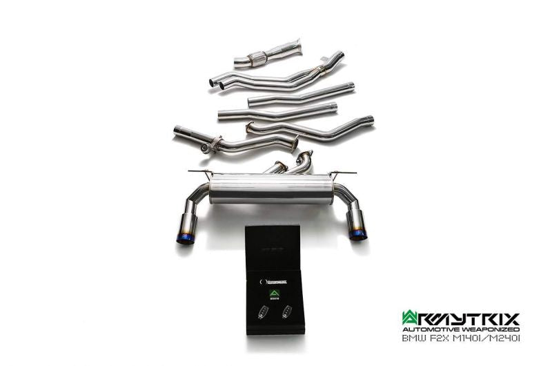 Armytrix Stainless Steel Valvetronic Cat Back Exhaust System BMW M140i F20/M240i F22 16-19