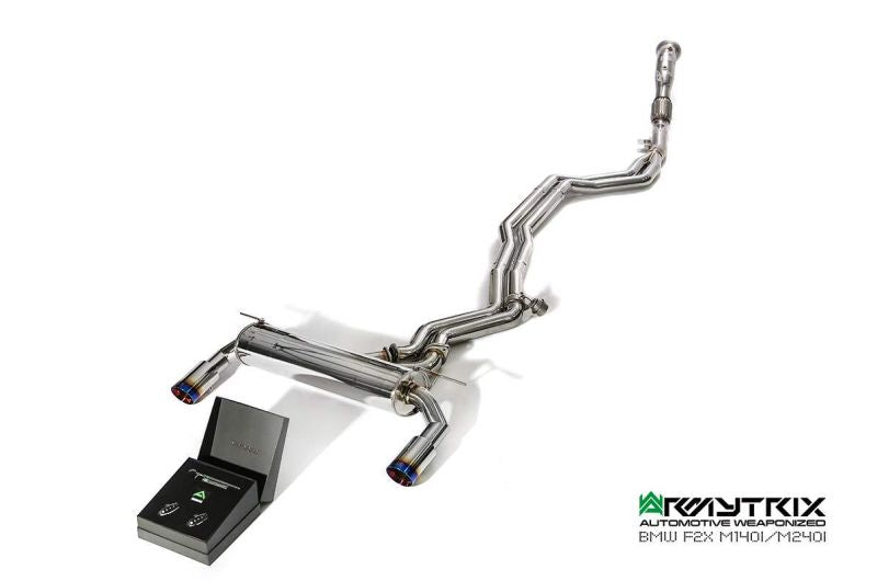 Armytrix Stainless Steel Valvetronic Cat Back Exhaust System BMW M140i F20/M240i F22 16-19