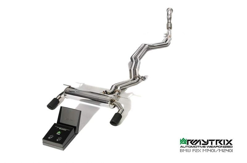 Armytrix Stainless Steel Valvetronic Cat Back Exhaust System BMW M140i F20/M240i F22 16-19