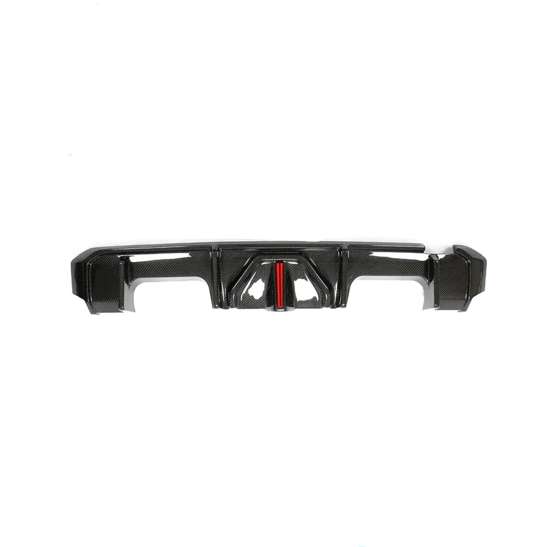 BMW M3 G80/G81/G82/G83 Carbon Fibre Rear Diffuser with LED Light - Nine Motorsport