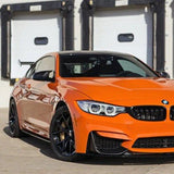 BMW M4 M Performance Style Carbon Fibre Front Lip (14 - 20) - Nine Motorsport