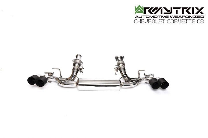 Armytrix Stainless Steel Valvetronic Cat Back Exhaust System Chevrolet Corvette Stingray C8 20+