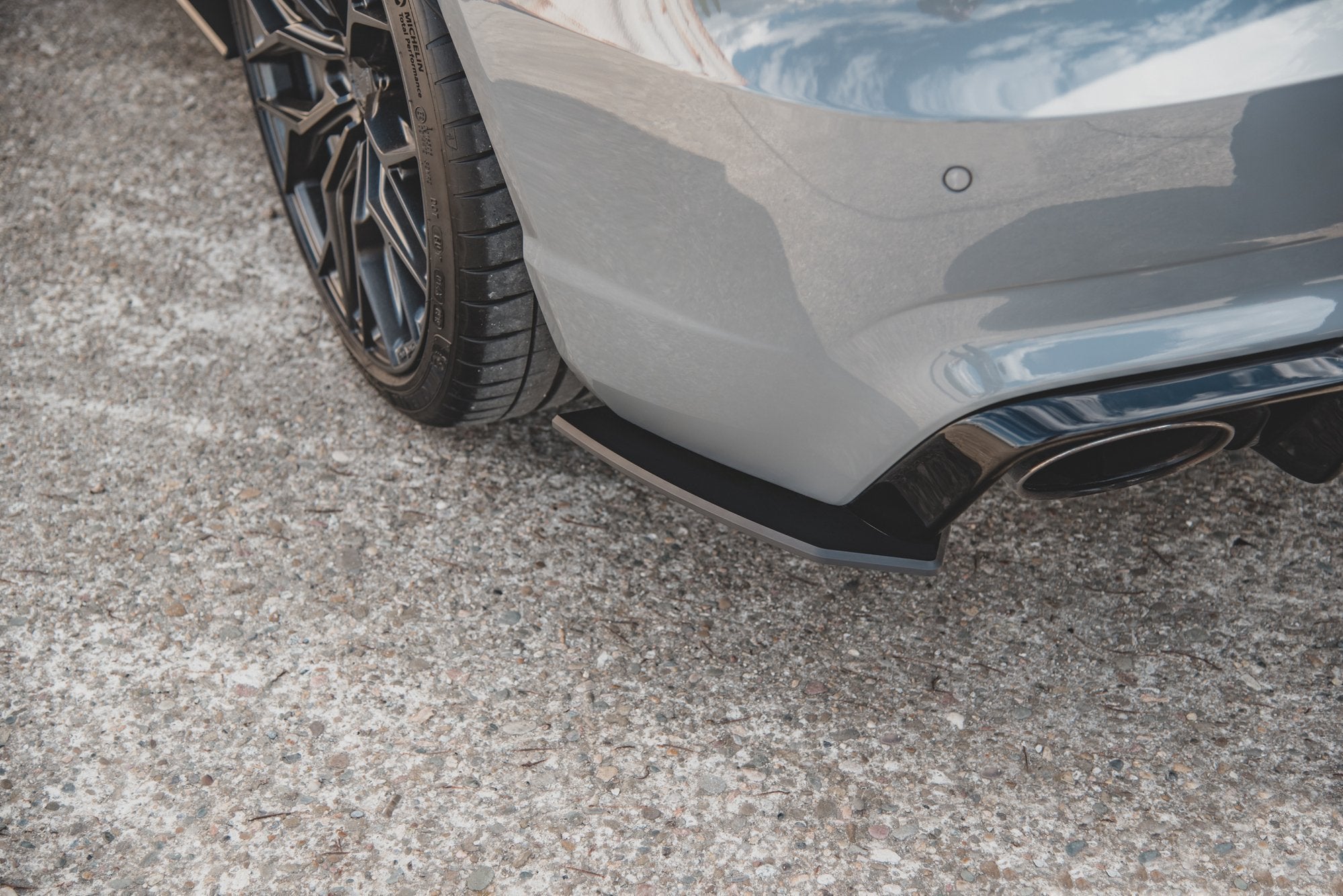 Maxton Design Racing Durability Rear Side Splitters Audi RS3 8VA Sportback