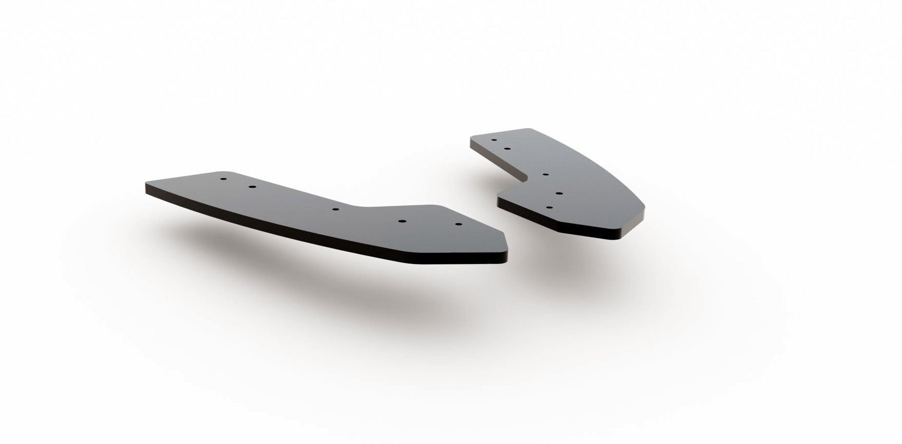 Maxton Design Racing Durability Rear Side Splitters Audi RS3 8VA Sportback