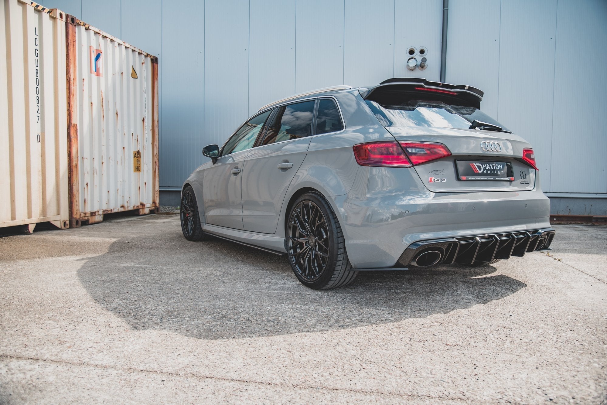 Maxton Design Racing Durability Side Skirts Audi RS3 8VA Sportback