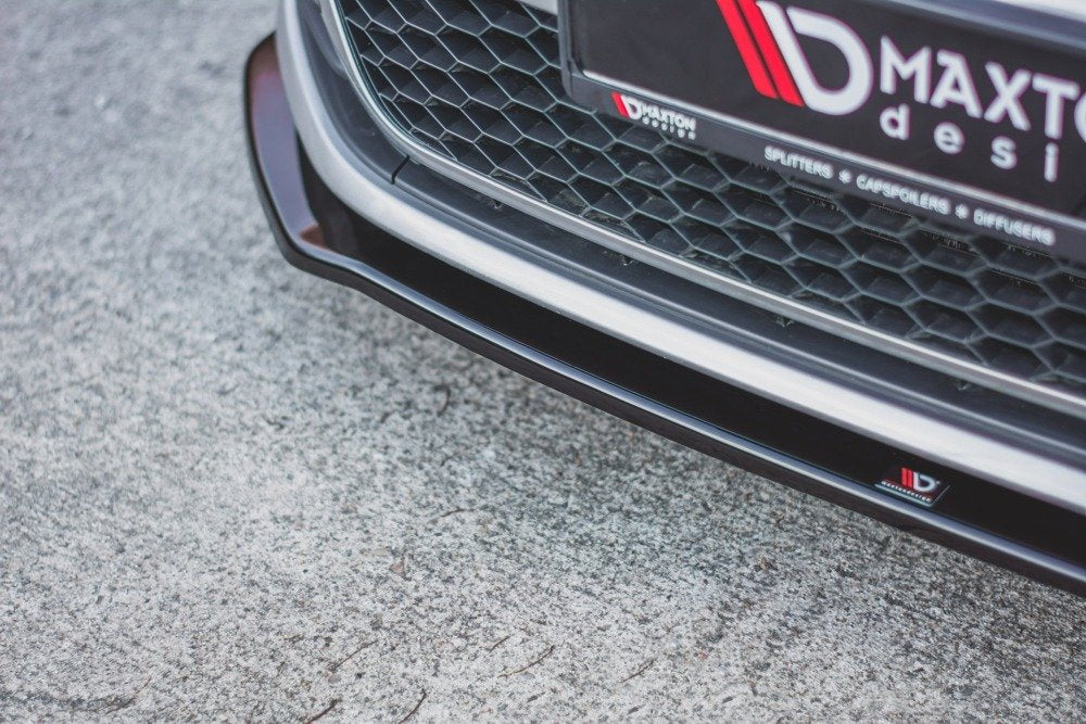Maxton Design Front Splitter V.2 VW Golf Mk7 GTI (Prefacelift) Front Lip