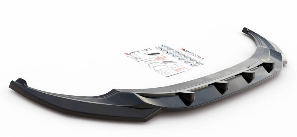 Maxton Design VW Tiguan MK2 R / R-Line Facelift Front Splitter Lip V.3
