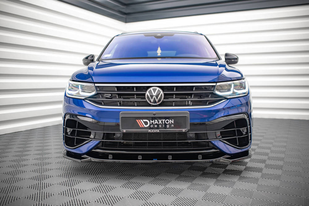 Maxton Design VW Tiguan MK2 R / R-Line Facelift Front Splitter Lip V.3