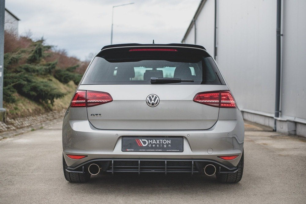 Maxton Design Racing Durability Rear Diffuser V1 Golf MK7 GTI