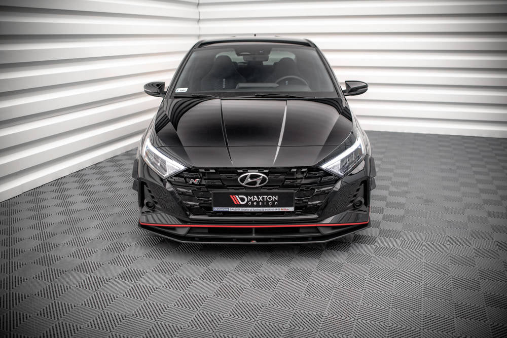 Maxton Design Racing Durability Front Splitter Hyundai i20 N Mk3 Street Pro