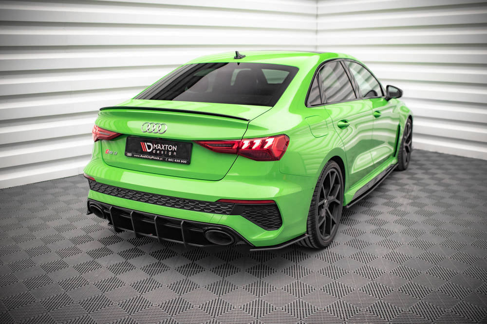 Maxton Design Racing Durability Rear Side Splitters Audi RS3 8Y Street Pro Sedan