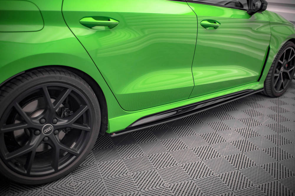 Maxton Design Racing Durability Side Skirts Audi RS3 8Y Street Pro Sedan