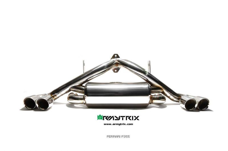Armytrix Stainless Steel Valvetronic Cat Back Exhaust System Ferrari F355 94-99