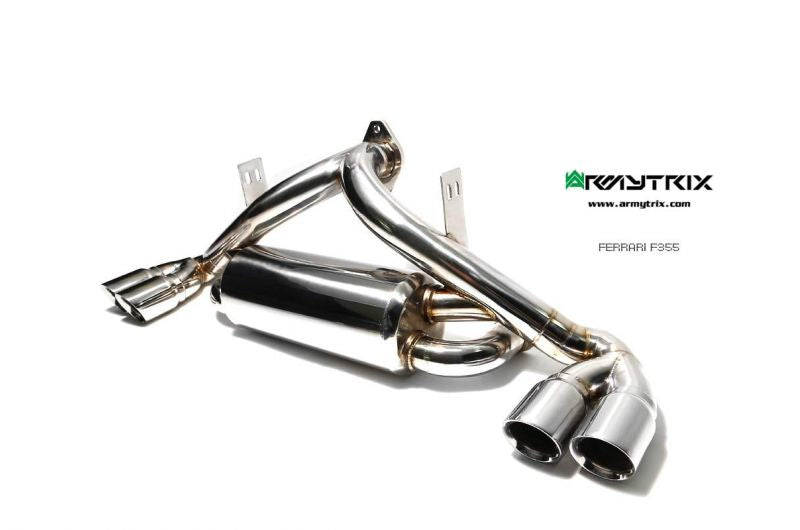 Armytrix Stainless Steel Valvetronic Cat Back Exhaust System Ferrari F355 94-99