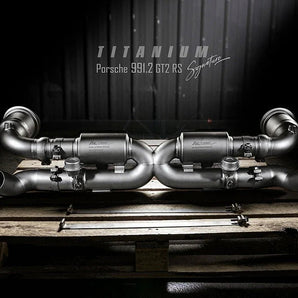 Fi Exhaust System for Porsche 911 GT2 RS 991.2 Titanium Signature Series 17 - 19 - Nine Motorsport