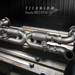 Fi Exhaust System for Porsche 911 GT2 RS 991.2 Titanium Signature Series 17 - 19 - Nine Motorsport