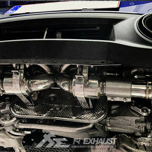 Fi Exhaust System for Porsche 911 Turbo / S 992 21+ - Nine Motorsport