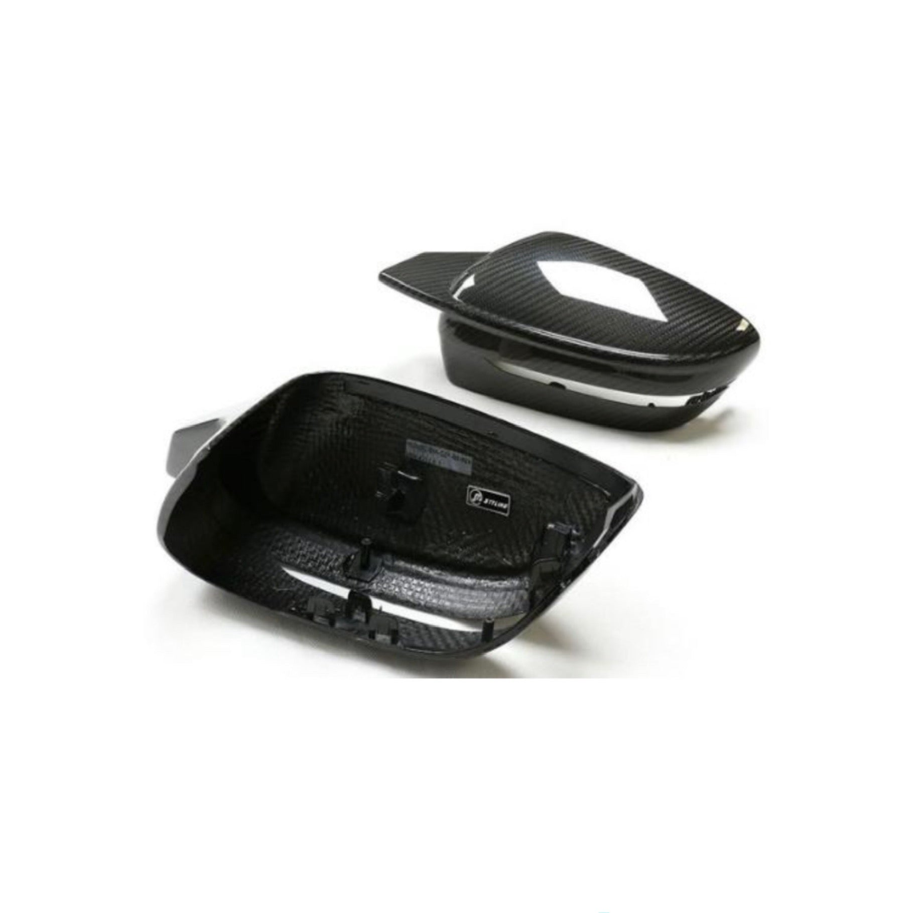 G80 Style Carbon Fibre Mirror Caps for BMW 5/8 Series G30 G31 G14 G15 G16 - Nine Motorsport