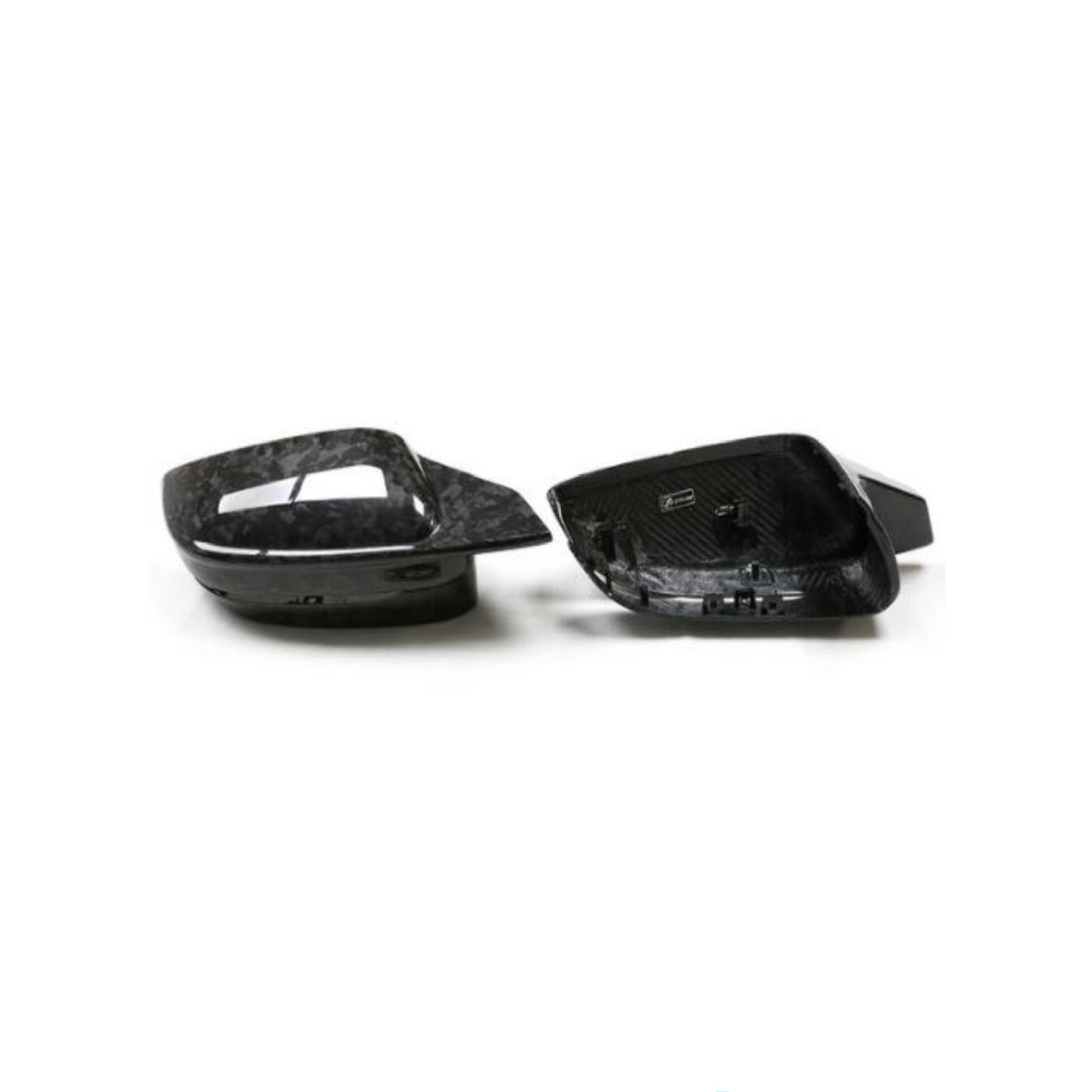 G80 Style Carbon Fibre Mirror Caps for BMW 5/8 Series G30 G31 G14 G15 G16 - Nine Motorsport