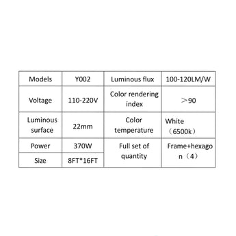 Garage Lighting (Hexallume Series) Bordered Isolated LED Lighting System - Nine Motorsport