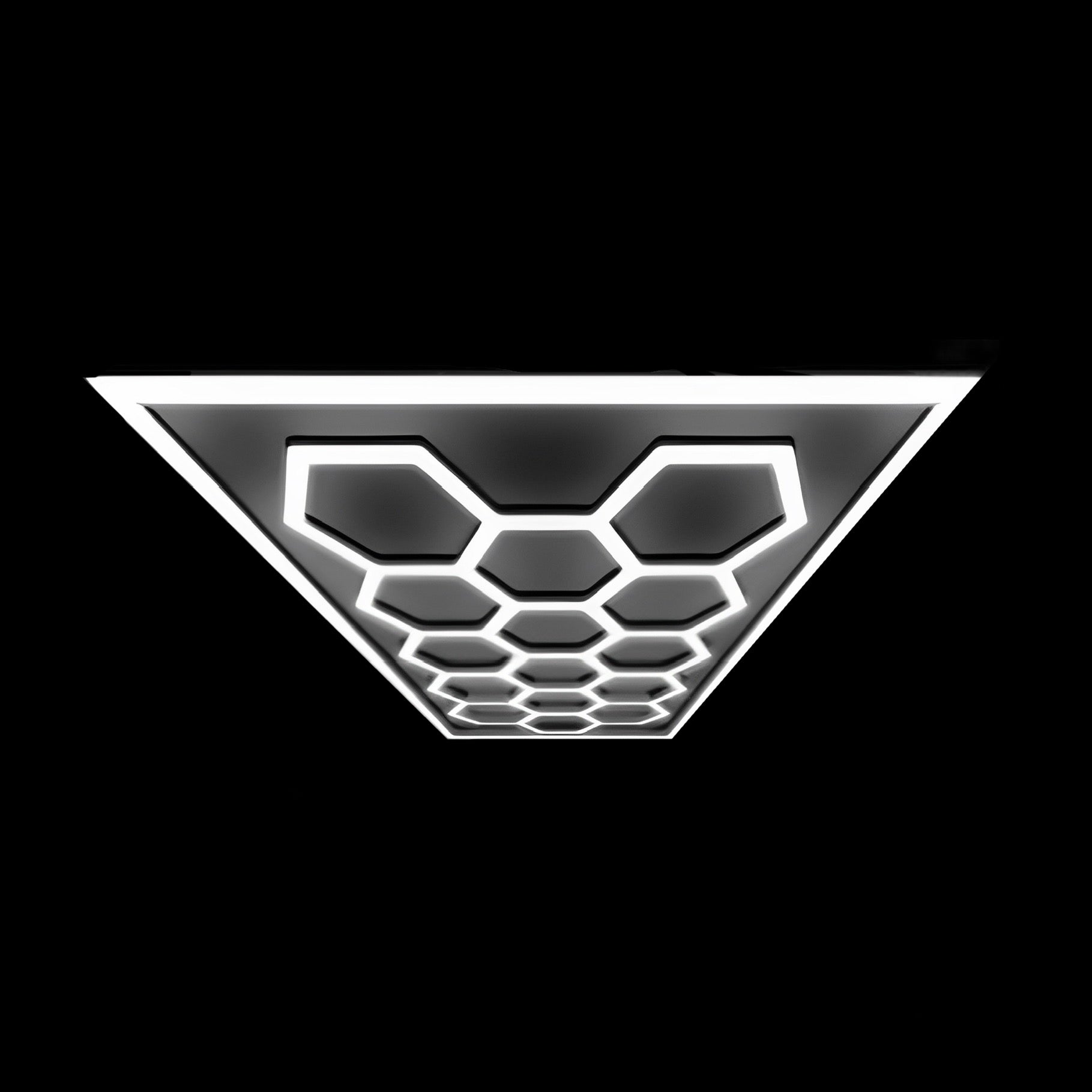 Garage Lighting (Hexallume Series) Bordered LED Lighting System - Nine Motorsport