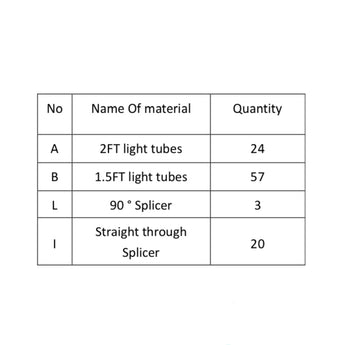 Garage Lighting (Hexallume Series) Bordered Narrow Inverted Hexa LED Lighting System - Nine Motorsport