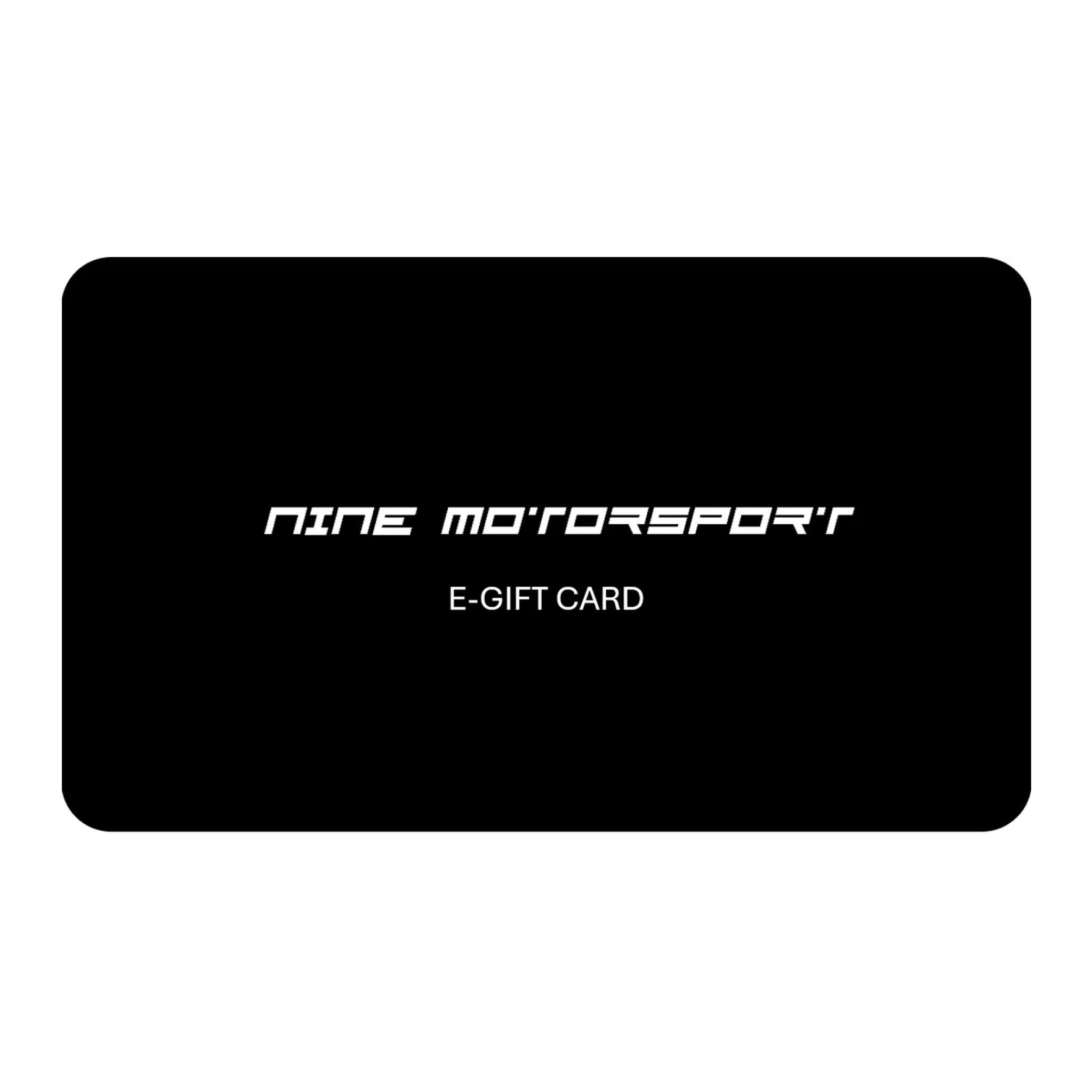 Gift Card - Nine Motorsport