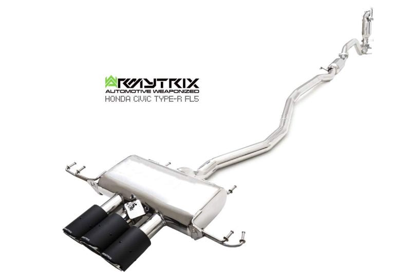 Armytrix Stainless Steel Valvetronic Cat Back Exhaust System Honda Civic Type R FL5 23+