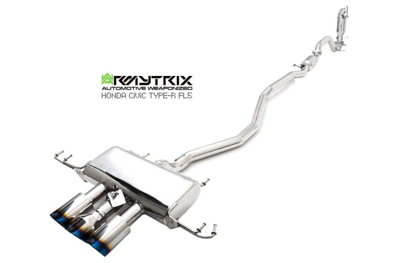 Armytrix Stainless Steel Valvetronic Cat Back Exhaust System Honda Civic Type R FL5 23+