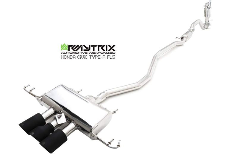 Armytrix Stainless Steel Valvetronic Cat Back Exhaust System Honda Civic Type R FL5 23+