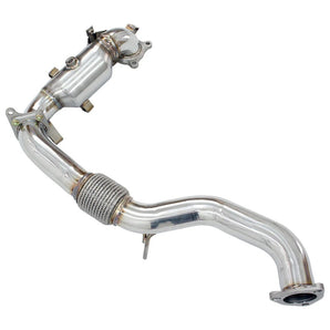 Invidia 70mm Front Pipe/Catted Down Pipe Combo - Honda Civic Inc RS FC/FK 16 - 21 (1.5T) - Nine Motorsport