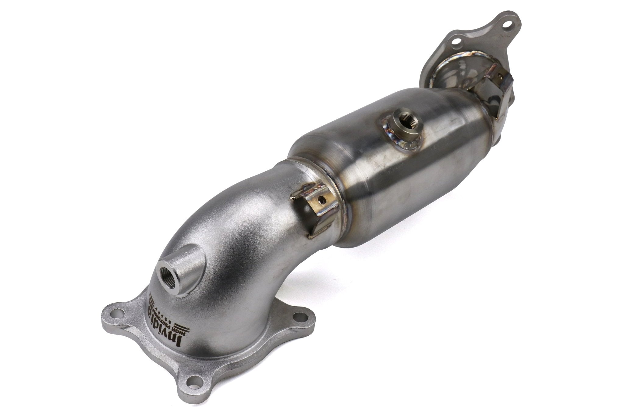 Invidia Down Pipe w/High Flow Cat - Honda Civic FK8 Type R 17 - 21/FL5 22+ - Nine Motorsport
