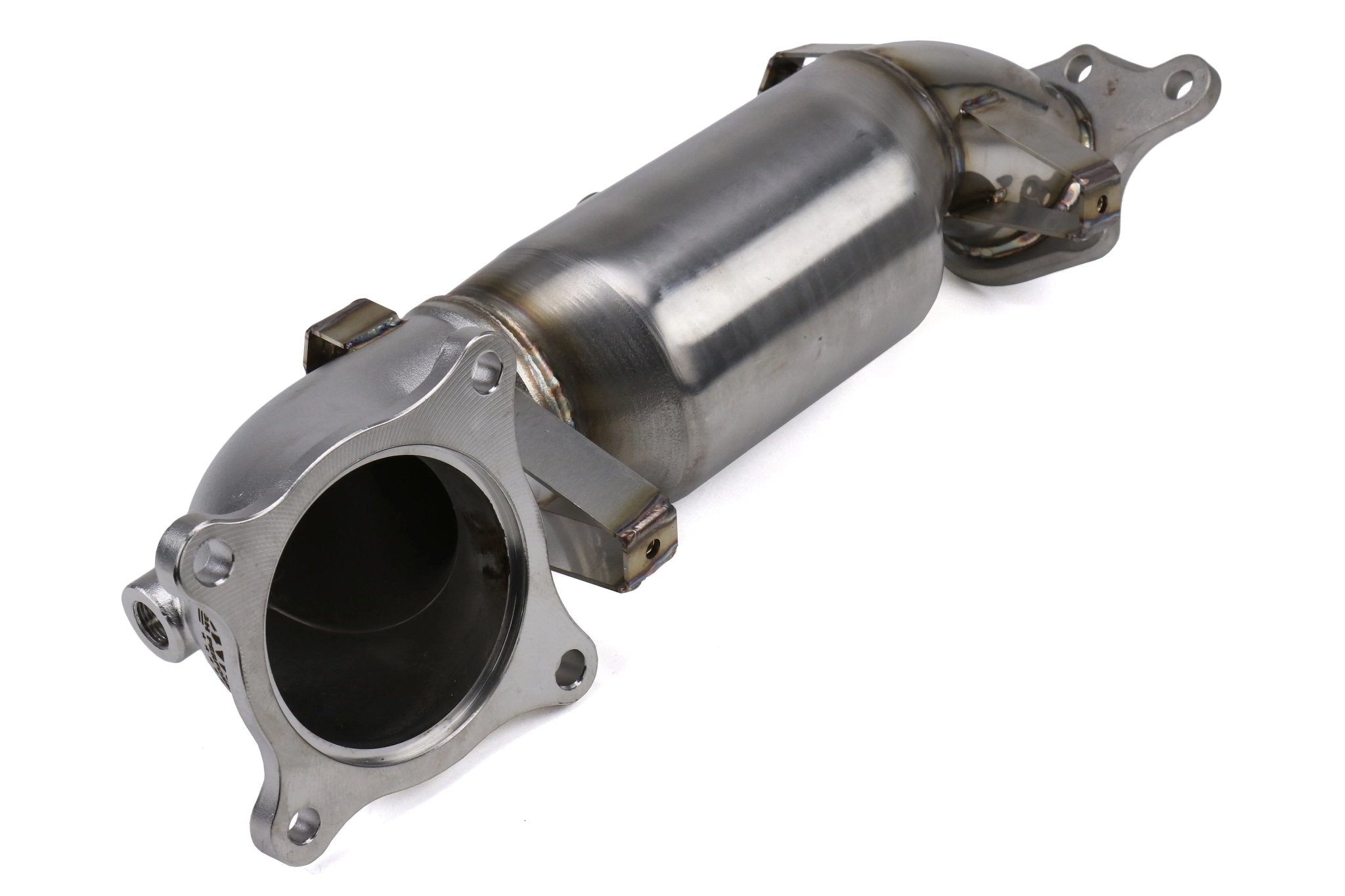 Invidia Down Pipe w/High Flow Cat - Honda Civic FK8 Type R 17 - 21/FL5 22+ - Nine Motorsport