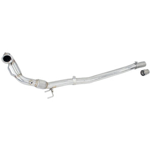 Invidia Down Pipe with High Flow Cat - Audi S3 8V/VW Golf R Mk7, Mk7.5 - Nine Motorsport