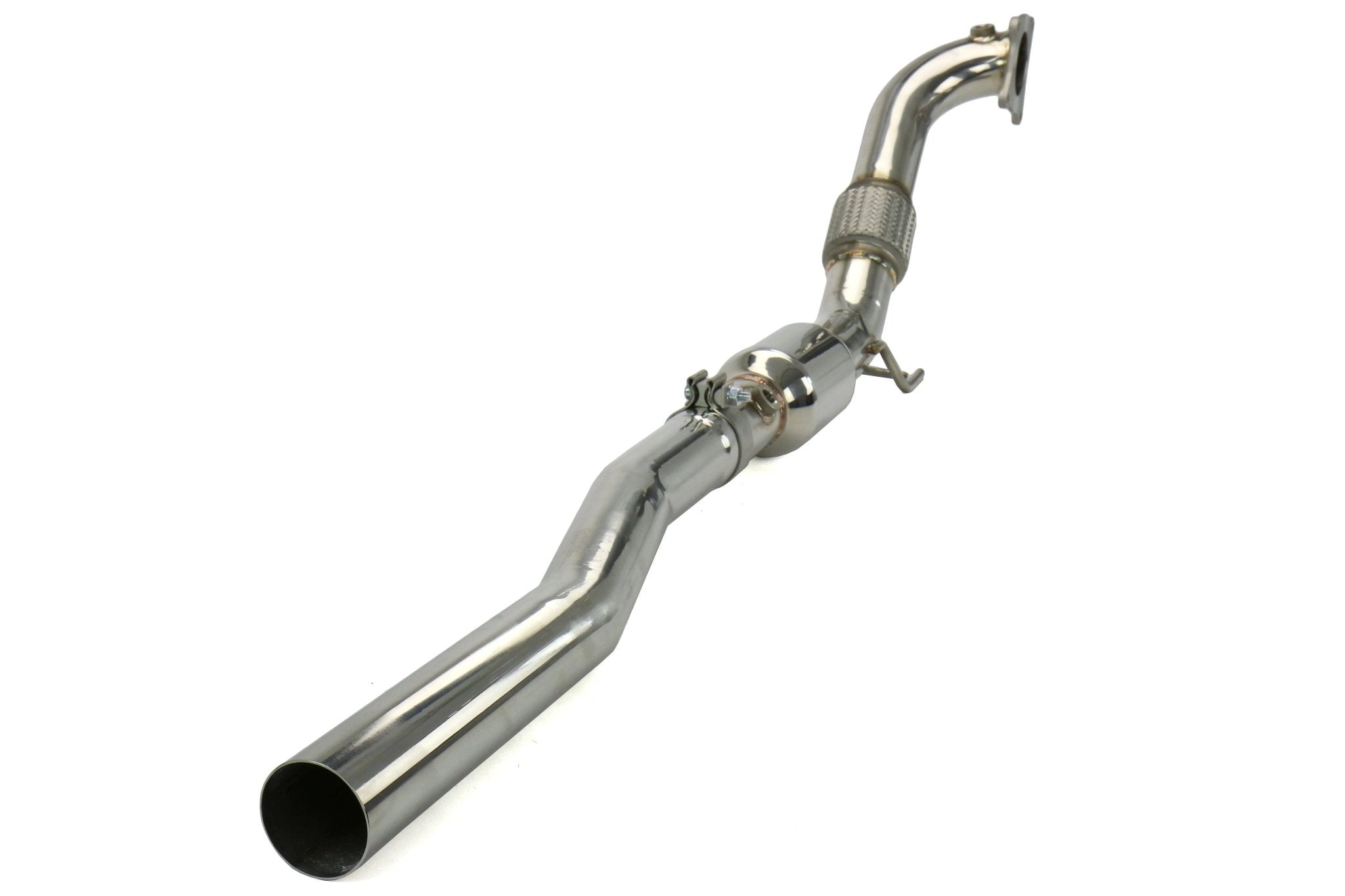 Invidia Down Pipe with High Flow Cat - VW Golf GTI Mk6 - Nine Motorsport