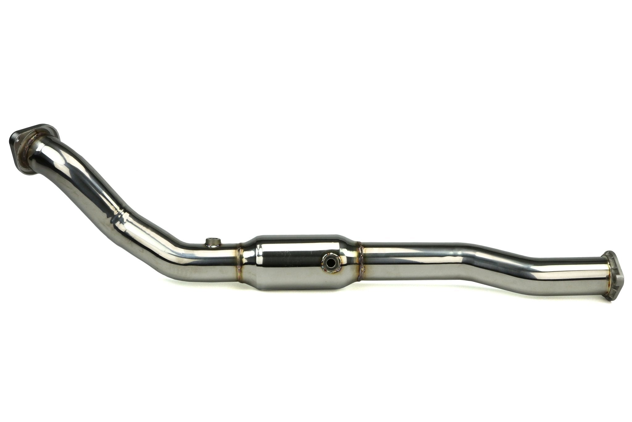 Invidia Down Pipe/Front Pipe w/High Flow Cat - Mitsubishi Evo X CZ4A - Nine Motorsport