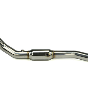 Invidia Down Pipe/Front Pipe w/High Flow Cat - Mitsubishi Evo X CZ4A - Nine Motorsport