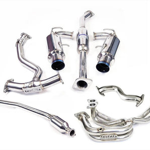 Invidia N1 Engine Back Exhaust w/Invidia Equal Headers - Subaru BRZ/Toyota 86 ZN6 (12 - 21) (6MT) - Nine Motorsport