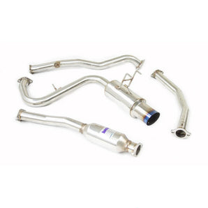 Invidia N1 Single Exit Cat Back Exhaust w/Ti Tip - Honda Civic FC/FK 16 - 20 1.5T (Excl Centre Exit RS) - Nine Motorsport